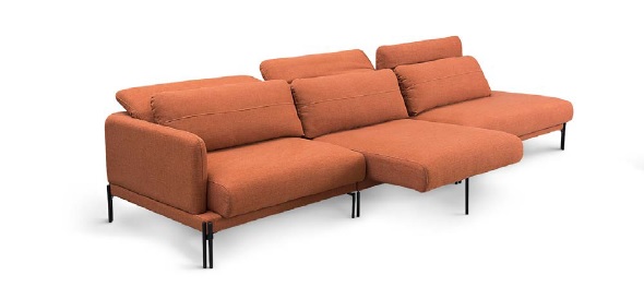 SOFÁ LINUS RETRÁTIL E MODULADO