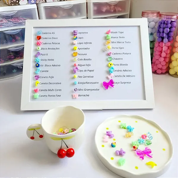 Scoop Surpresa De Papelaria Fofa Kawaii Medio 18 A 22 Itens