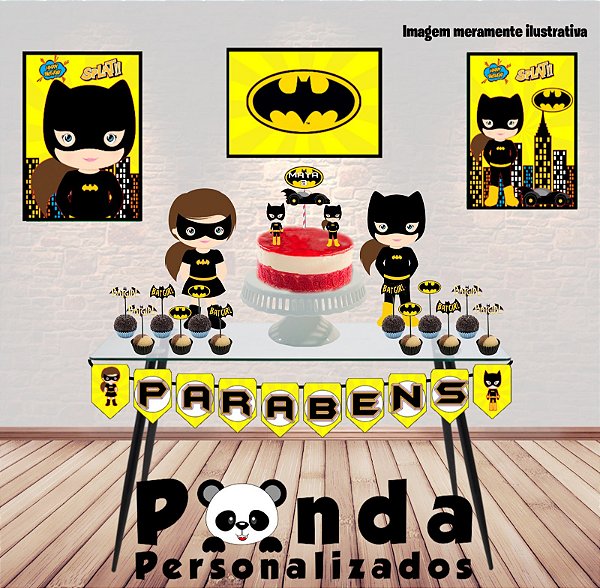 Kit só um bolinho - Batgirl