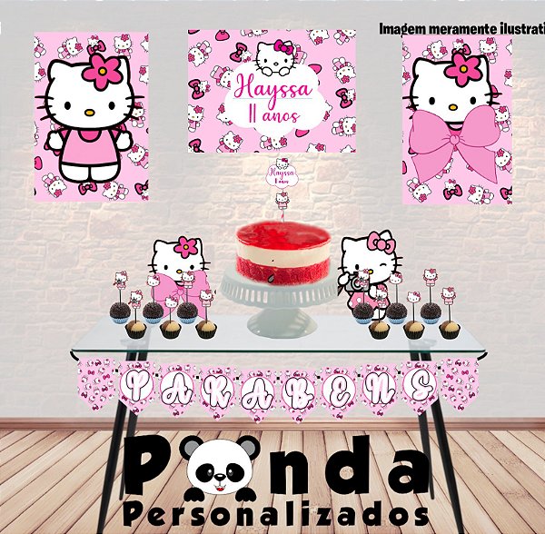Kit Só Bolinho - Hello kitty