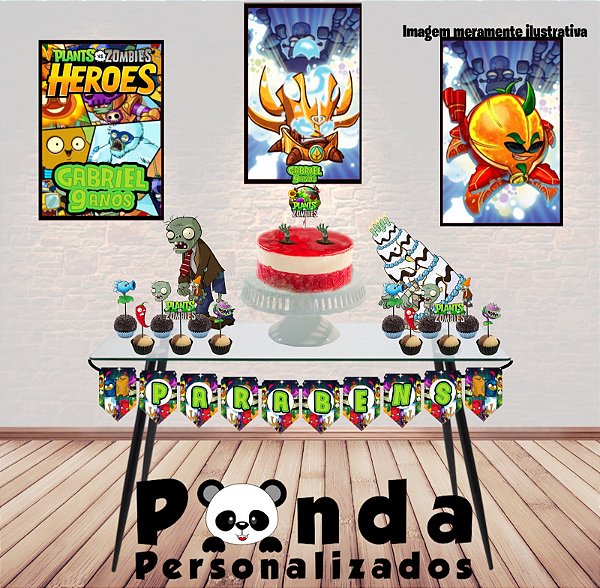 Kit Só Bolinho - Plants Vs Zombies