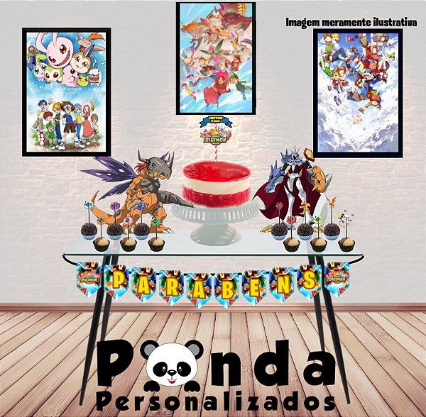 Kit Só Bolinho - Digimon