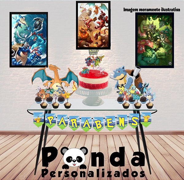 Kit Só Bolinho - Pokémon