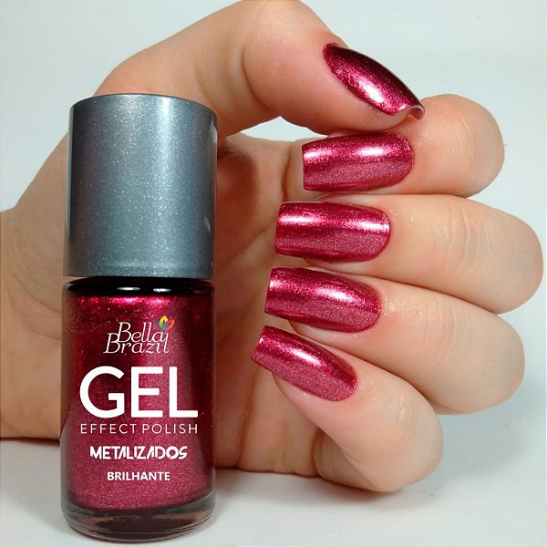 Efeito Gel 219 Brilhante - Esmalte Metalizado 9ml