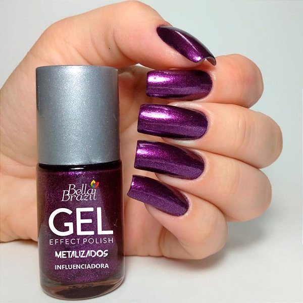 Efeito Gel 215 Influenciadora - Esmalte Metalizado 9ml