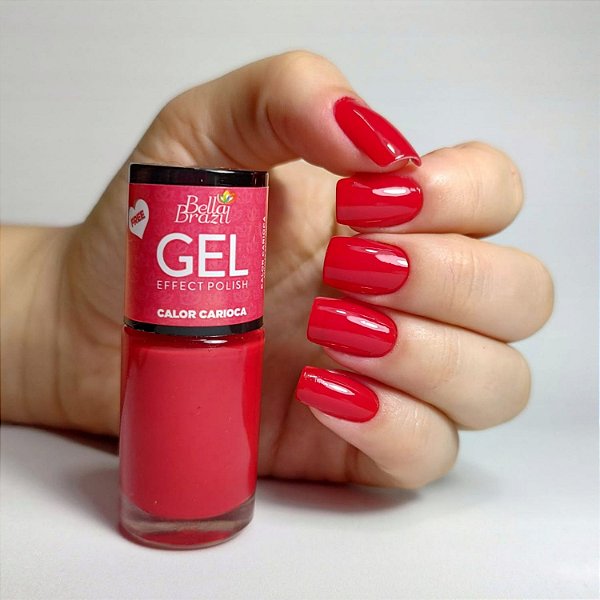 Efeito Gel 856 Calor Carioca - Esmalte Cremoso 9ml