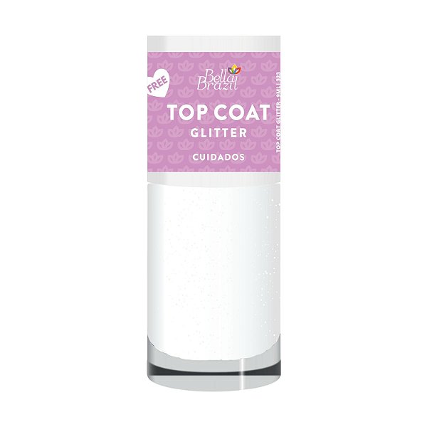 Top Coat 323 - Top Coat Glitter 9ml
