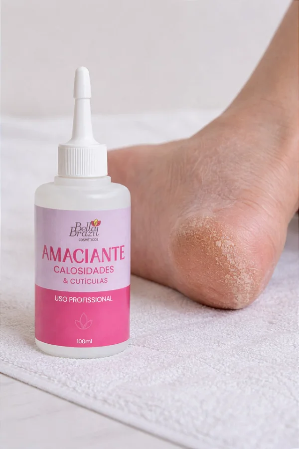 Amaciante de Calos e Cutículas 100ml – Uso Profissional