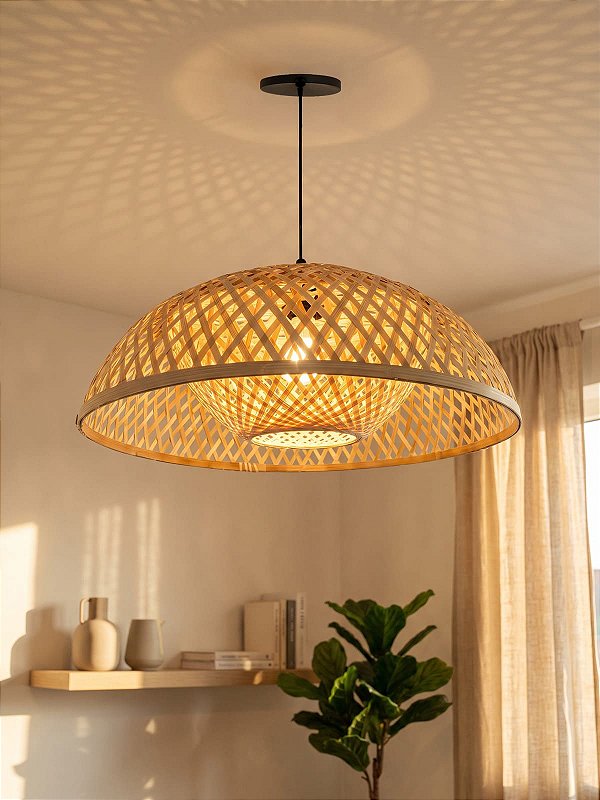 Lustre Bambu Luzza Tulum