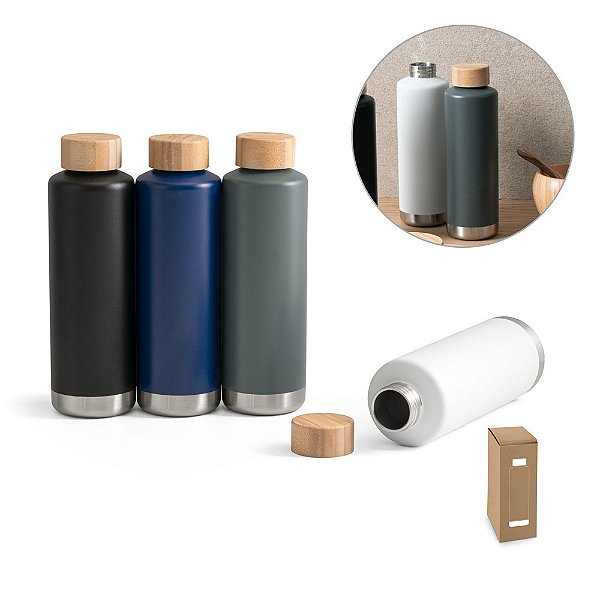 Squeeze térmico em aço inox 640 mL