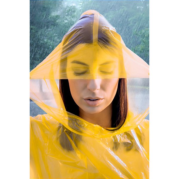 Capa de chuva de tamanho único