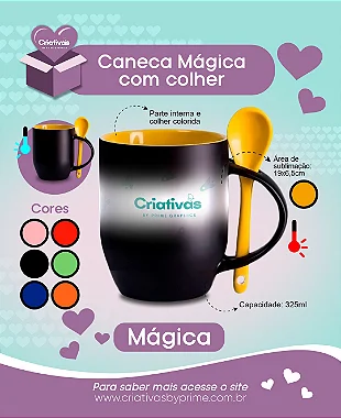 Caneca Mágica Personalizada