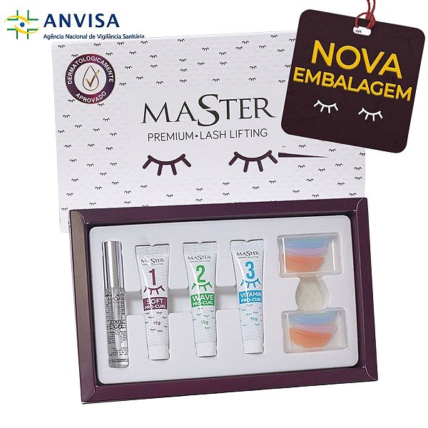 Kit Lash Lifting Cílios Master Premium