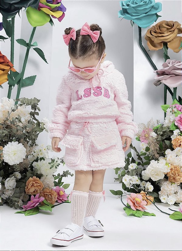 Conjunto infantil sherpa