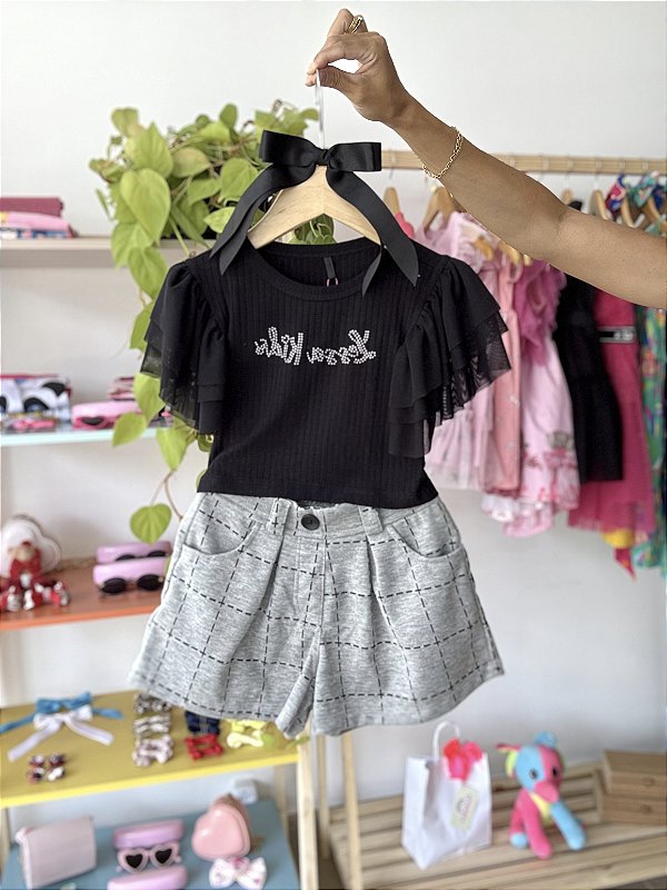 Conjunto infantil tule