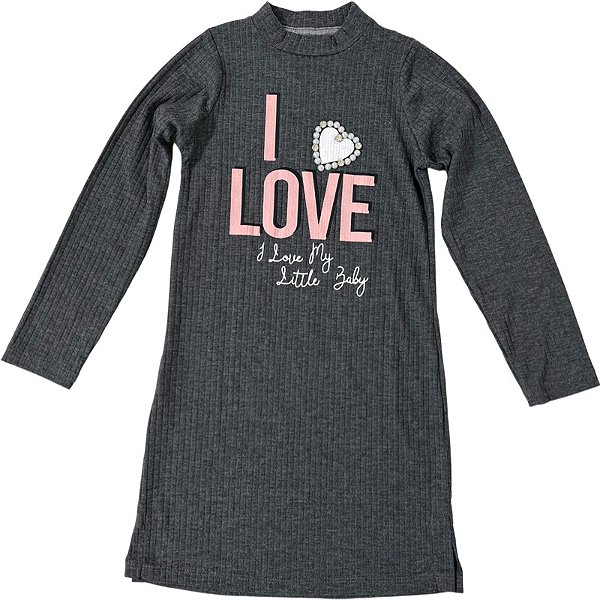 Vestido infantil tubinho