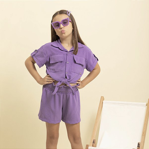 CONJUNTO ENCANTO LILAS