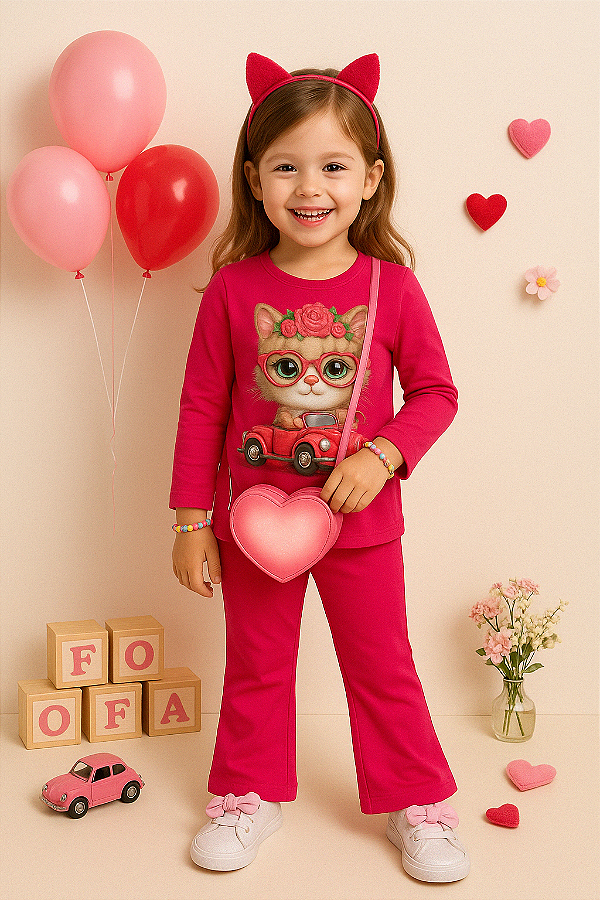 Blusa gatinha