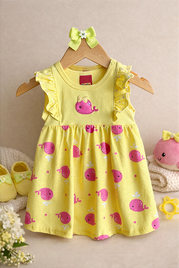 Vestido com body Baby