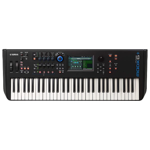Teclado Sintetizador Yamaha MODX 6+ Plus + Pack de Timbres Variados - Produto Novo