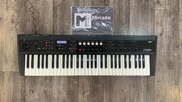 Teclado Sintetizador Korg PS 60 - Faz até 6 Layers - Produto Usado