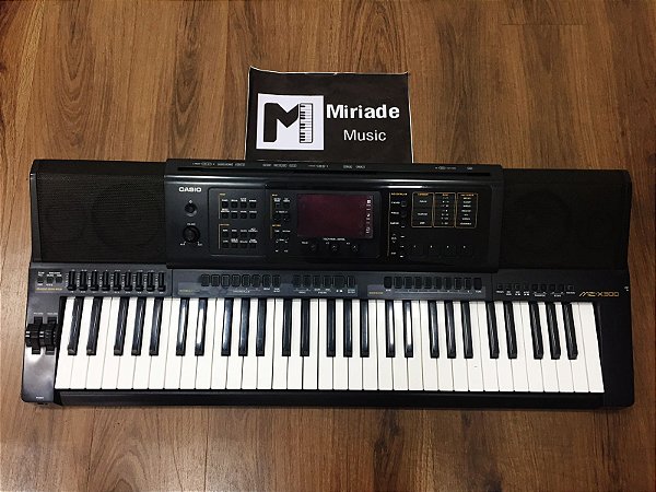 Teclado Casio MZX300 - Produto usado - Miriade Music - Os melhores teclados  e pianos digitais.