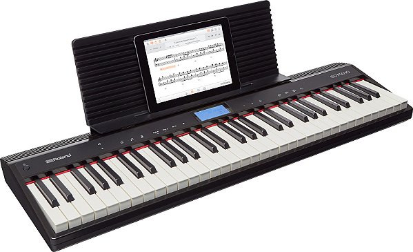 Teclado Roland Go Piano + Porta Partituras - Produto Seminovo