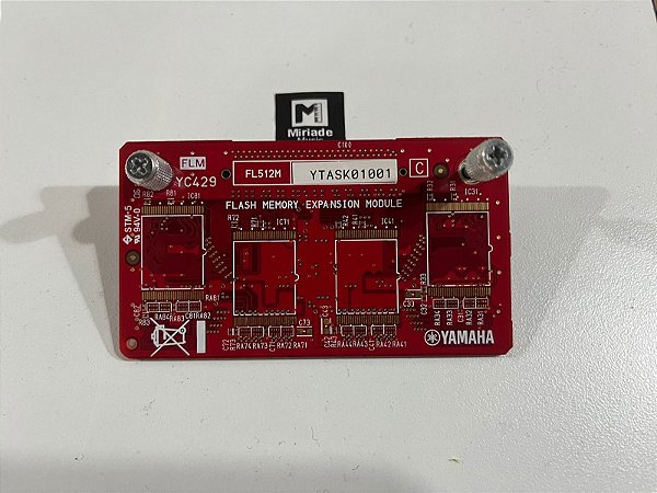 Yamaha Flash Memory FL 512M - Raro estado de conservação