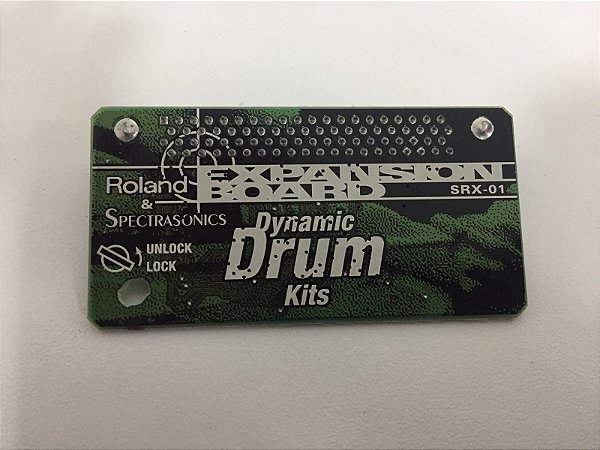 Expansão Roland SRX 01 Dynamic Drum Kits - Miriade Music