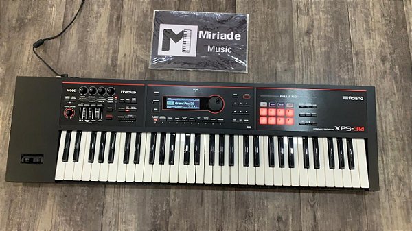 Teclado Roland XPS 30 + Pack de Timbres Motif - Produto Seminovo