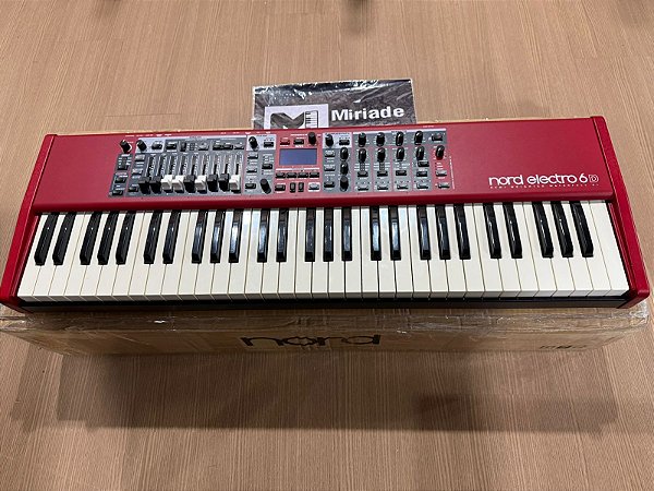 Teclado Nord Electro 6D 61 SW - Produto Seminovo