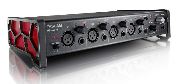 Interface de Áudio USB Tascam 4x4 Hr - Produto Novo Show Room
