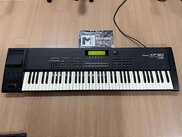 Teclado Sintetizador Roland XP 80 - Rarissimo Estado Conservação