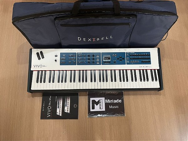 Teclado Stage Dexibell Vivo S3 Pro 73 + Bag Dexibel e Manual - Produdo Seminovo