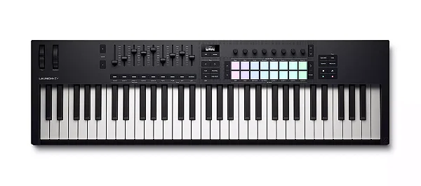 Controlador MIDI USB Novation Launchkey 61 MK4 - Produto Novo