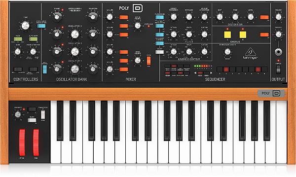 Sintetizador Analógico Behringer Poly D - Produto Novo