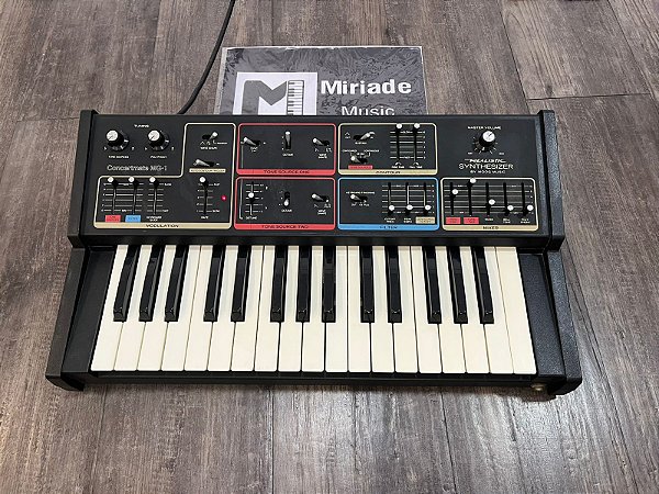 Sintetizador Analógico Moog Realistic Concertmate MG 1 - Produto Vintage