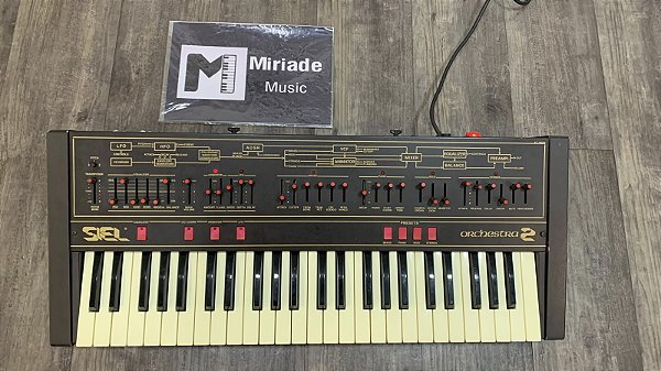 Teclado Sintetizador Analôgico Siel Orchestra 2 - Produto Vintage