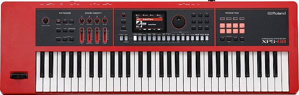 Teclado Sintetizador Roland XPS 60 Vermelho - Produto Novo
