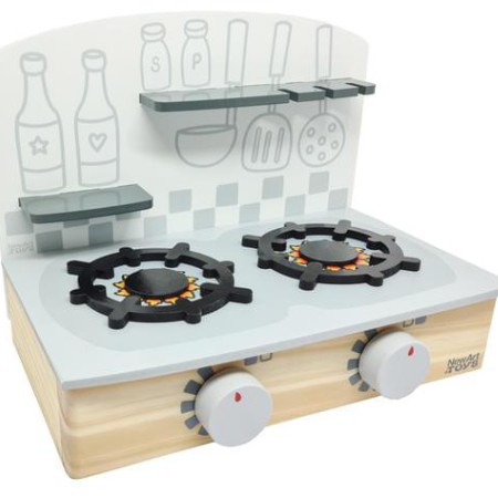 Cooktop em madeira