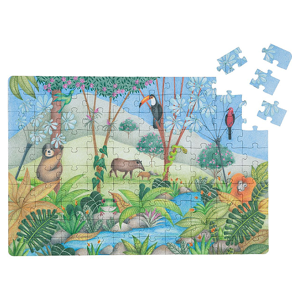 Quebra-cabeça Mata Atlântica (100 peças)