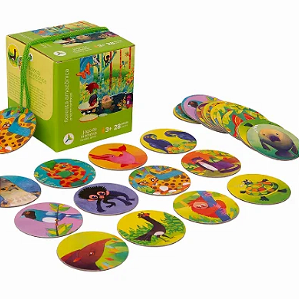 Jogo da Memória Floresta Amazônica