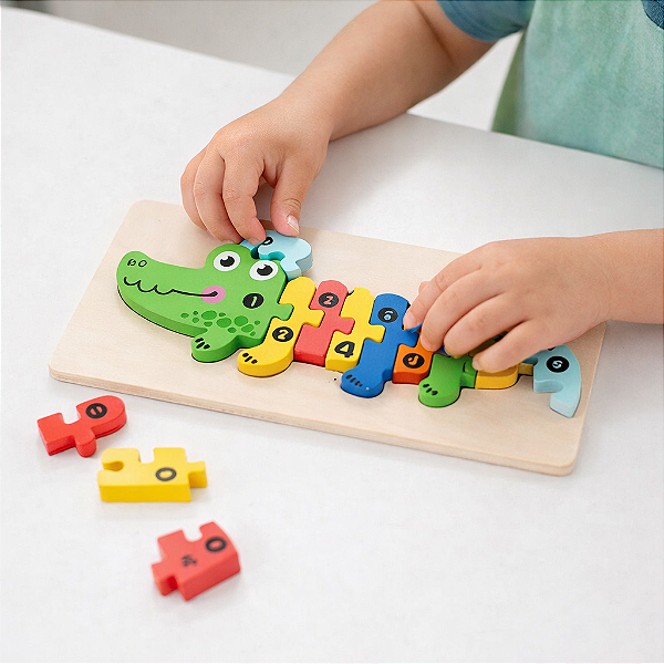 Quebra-cabeça Jacaré