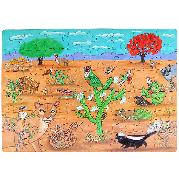 Quebra-cabeça gigante Caatinga