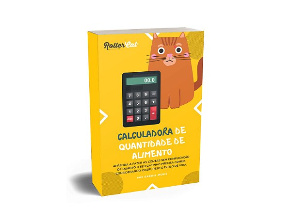 Ebook – Calculadora de quantidade de alimento para gatos