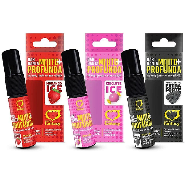Garganta Muito + Profunda Spray Dessensibilizante 15ml