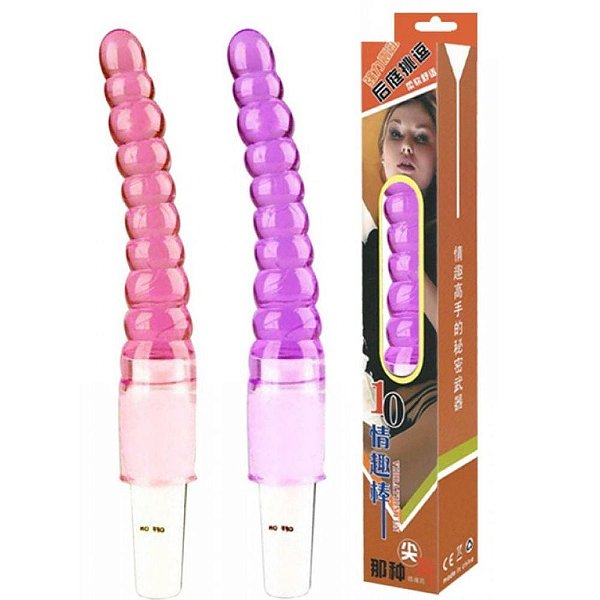 Vibrador Jelly Anal 01 Modo de Vibração