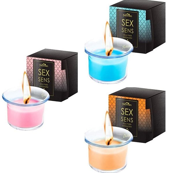 Sex Sens Vela para Massagem Corporal 20 gramas