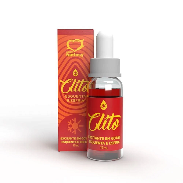 Clito Esquenta e Esfria Excitante em Gotas 17 ml