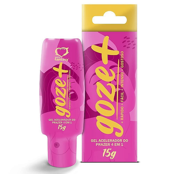 Goze+ Gel Excitante Acelerador do Prazer 15 gramas